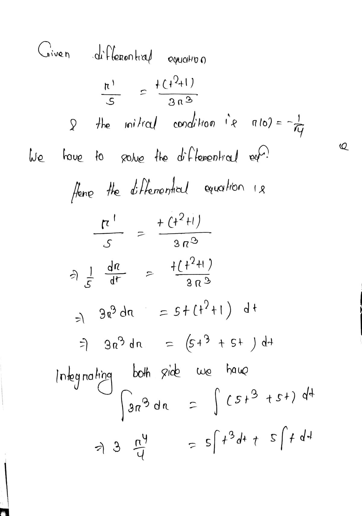 Advanced Math homework question answer, step 1, image 1